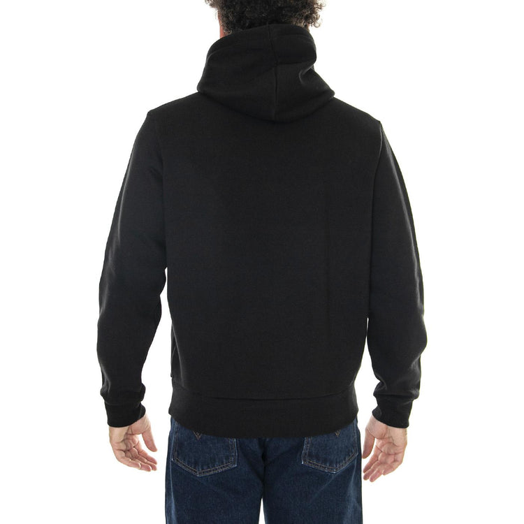 M' Sweatshirt SH9623-031 Hoodie Black - Felpa con Cappuccio Uomo Nera SH9623-031  LACOSTE 