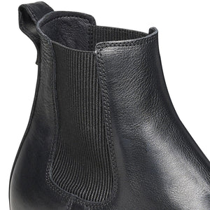 Highwood Slip On Men black, Natural Leather Boots - Stivaletti Uomo Neri 1025764 . BIRKENSTOCK 