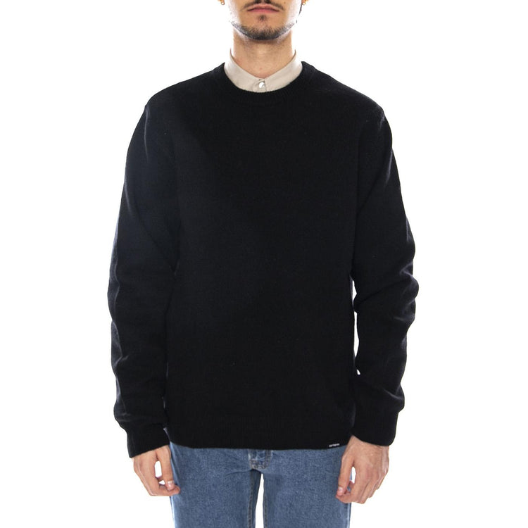 Alten Sweater Black Heather - Maglione Girocollo Uomo Nero I033917.BTXX . CARHARTT WIP 