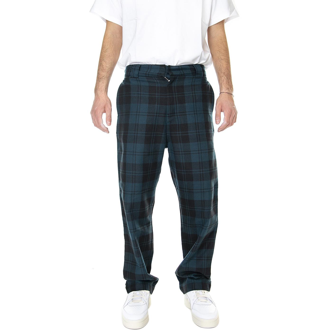 Pulford Pant Pulford Check, Duck Blue - Pantaloni Denim Jeans Uomo Multicolore I026998.05B.90.03  CARHARTT WIP 