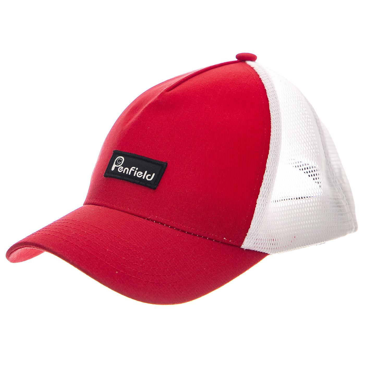 Penfield Trucker Cap Haute Red - Cappellino con Visiera Rosso PFD0356-C40  PENFIELD 