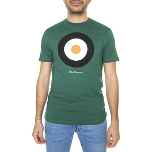 Target Tee Frase Green - Maglietta Girocollo Uomo Verde 65093-093  BEN SHERMAN 
