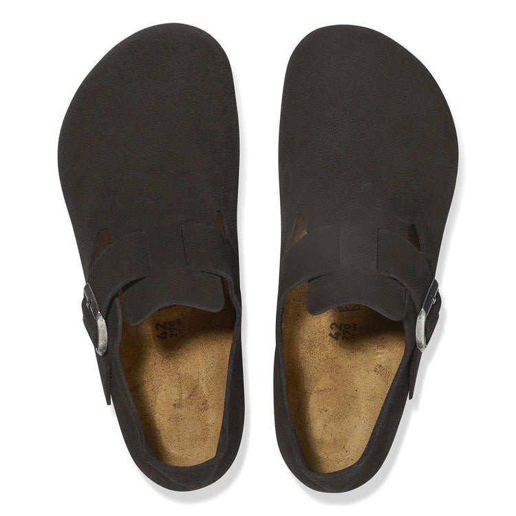 London black, Suede Leather - Sandali Uomo Neri 1028078  BIRKENSTOCK 