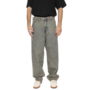 OG Single Knee Pant Blue / Leather - Pantaloni Uomo Blu I035819.3FUGD . CARHARTT WIP 