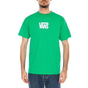 STRETCH LOGO SS TEE VIVID VERDANT - Maglietta Girocollo Uomo Verde VN000SWD FLX1 VANS 