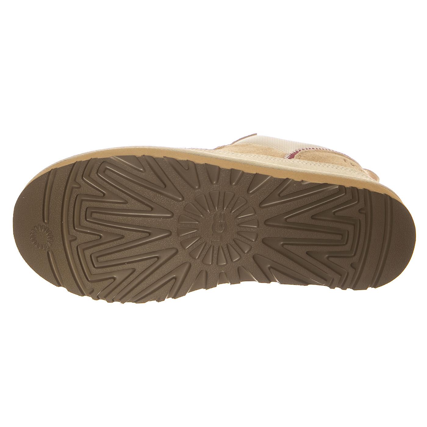 M Lowmel Driftwood / Biking Red - Scarpe Stringate Uomo Beige 1170750-DWD  UGG 