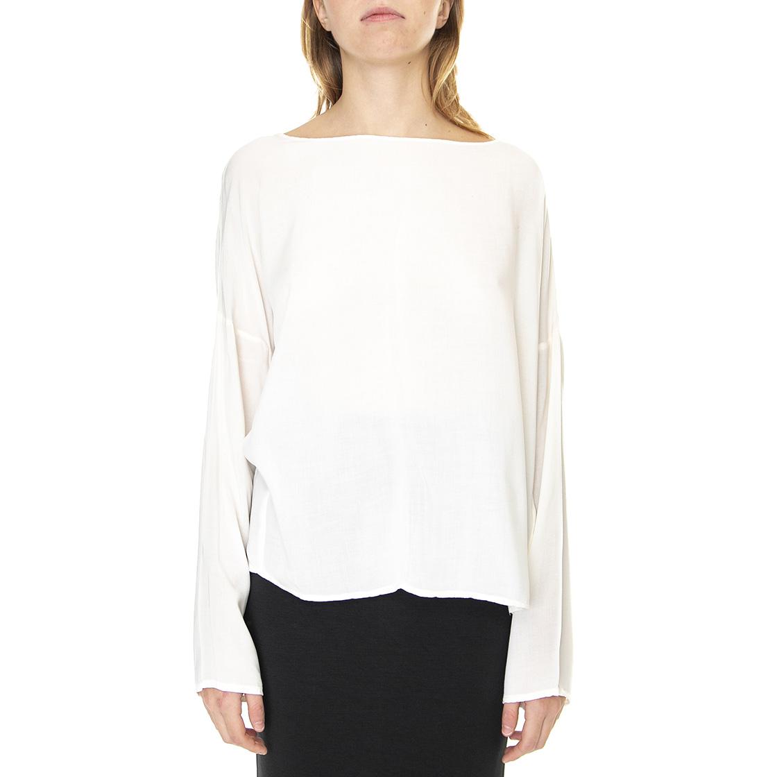 Blusa 021SD45007 Burro - Top Donna Bianco 021SD45007 -S2128 . ALESSIA SANTI 