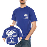 STACKED HI SS TEE ROYAL COBALT - Maglietta Girocollo Uomo Blu  Uomo VANS