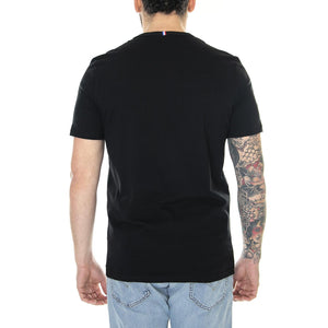 Essential Tee Black - Maglietta Girocollo Uomo Nera 2120199  LE COQ SPORTIF 