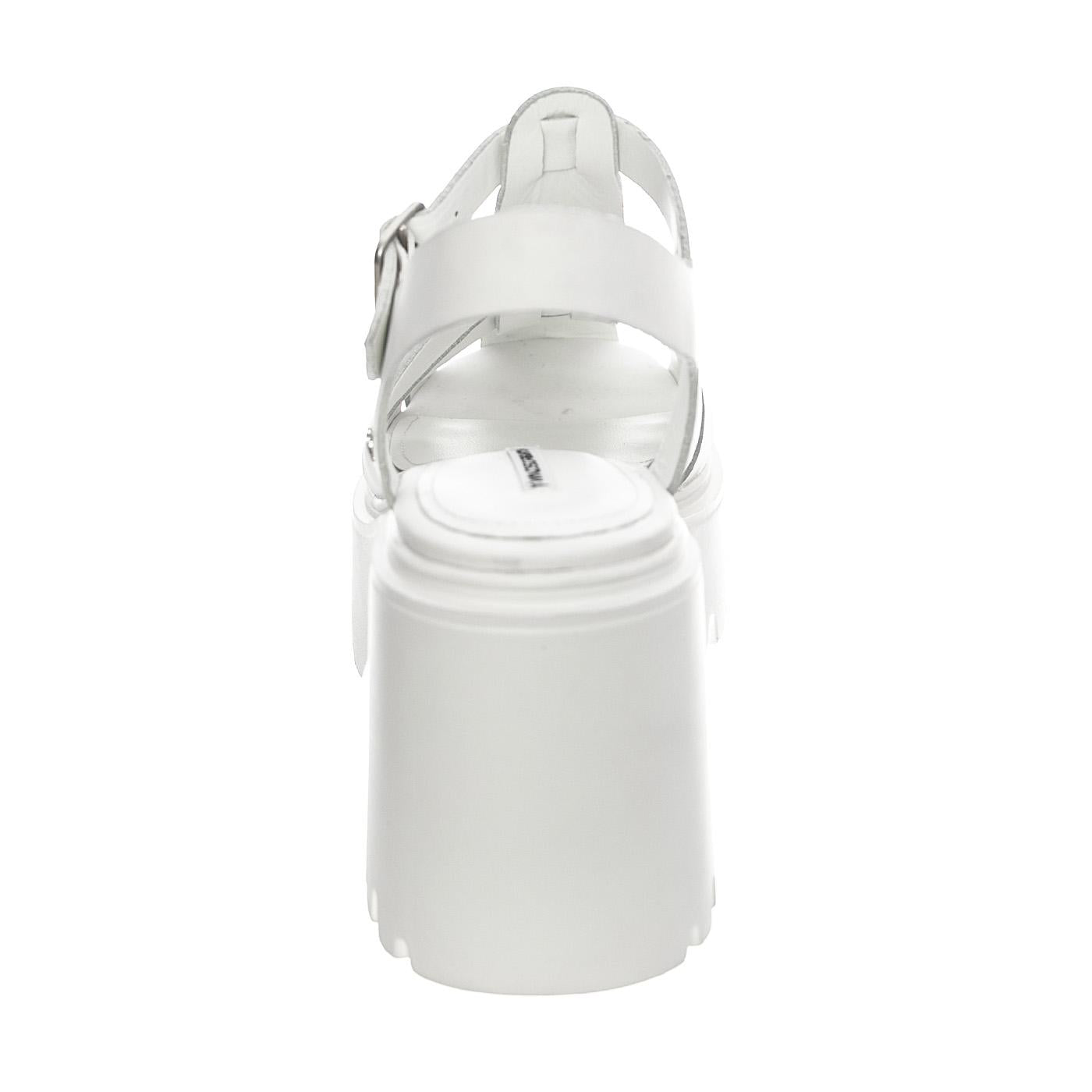 Eternity White Leather - Sandali Donna Bianchi WSSETERNITY-WHI  WINDSOR SMITH 