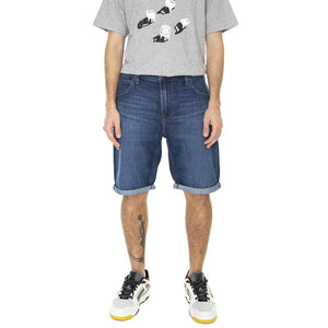 M' 5 Pocket Short VCR Dark Worn Blue - Bermuda Denim Jeans Uomo Blu L73MHVB7  LEE 