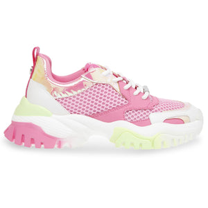Treasure Pink / Candy- Scarpe Stringate Profilo Basso Donna Rosa SMPTREASURE-PIN  STEVE MADDEN 