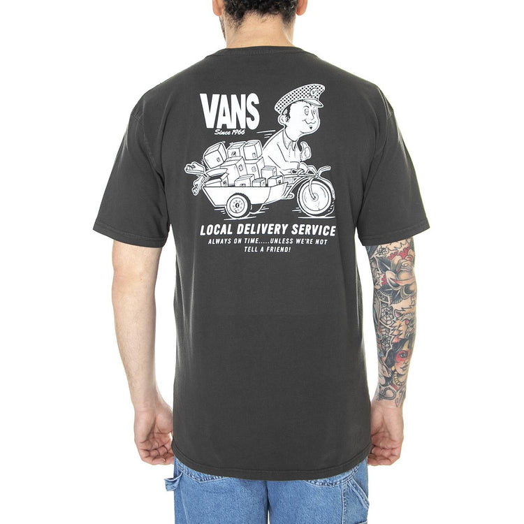 Store To Doors SS Black - Maglietta Girocollo Uomo Nera VN0007FQBLK1  VANS 