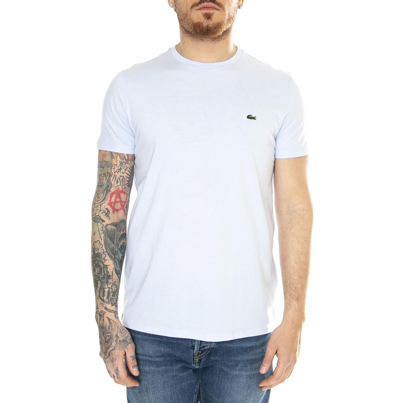 T-Shirt J2G Blue - Maglietta Girocollo Uomo Blu TH6709-J2G  LACOSTE 