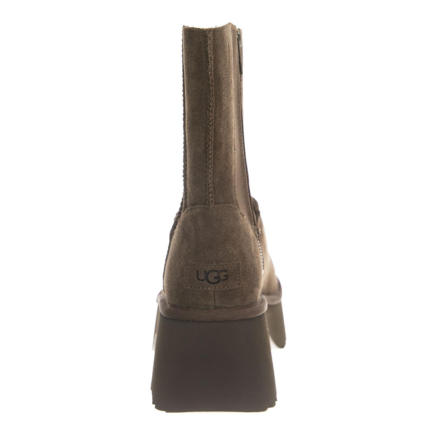 W New Heights Classic Twin Seam Hickory - Stivali Donna Marroni UGSNHCLTSHCK1158313W  UGG 