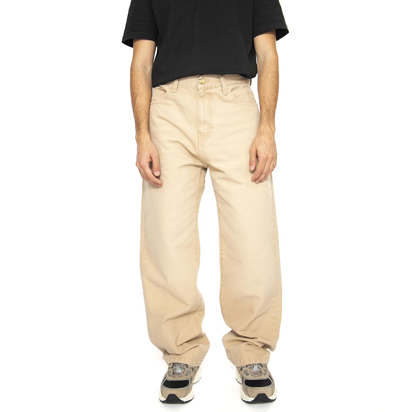 Landon Pant Dusty H Brown - Pantaloni Uomo Beige I034318.07E4O  CARHARTT WIP 