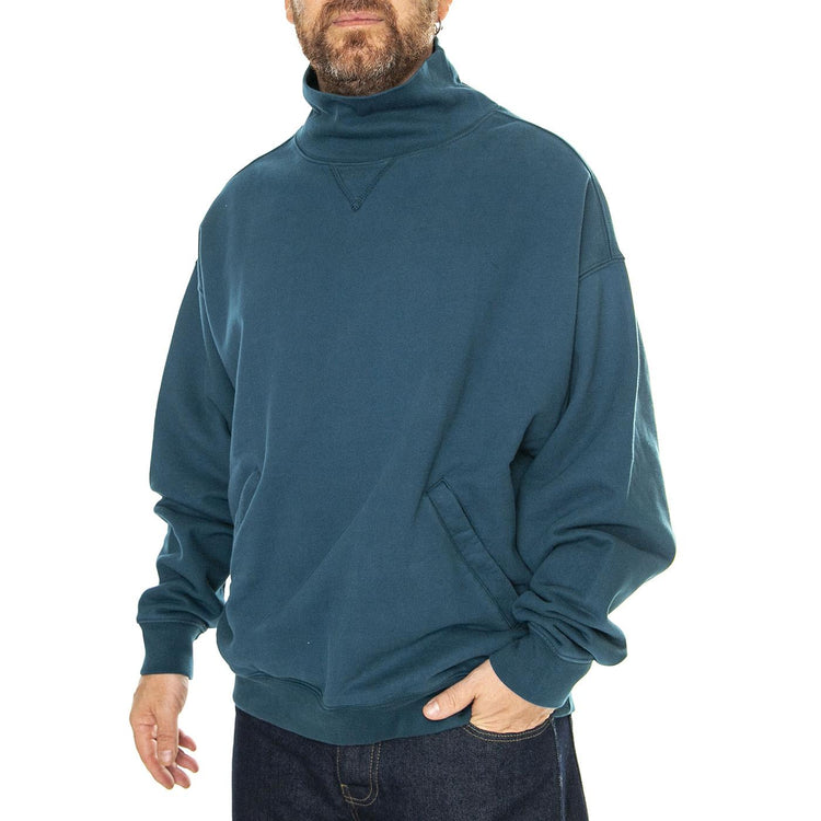 Skate Turtle Neck Reflecting Pond Blue - Felpa Uomo Verde A9134-0000  LEVIS 