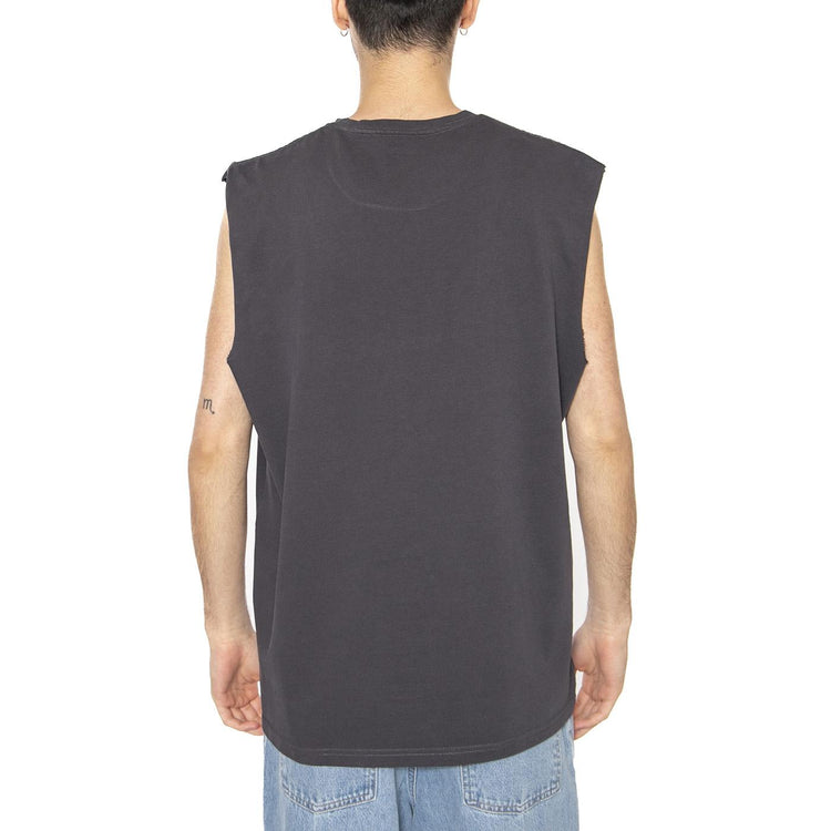 CJ Muscle Tank Faded Black - Canottan Uomo Nera 112362804  WRANGLER 