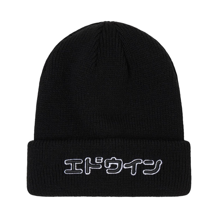 3D Katakana Beanie Edwin - Cappellino Nero I034121. 89.67 EDWIN 