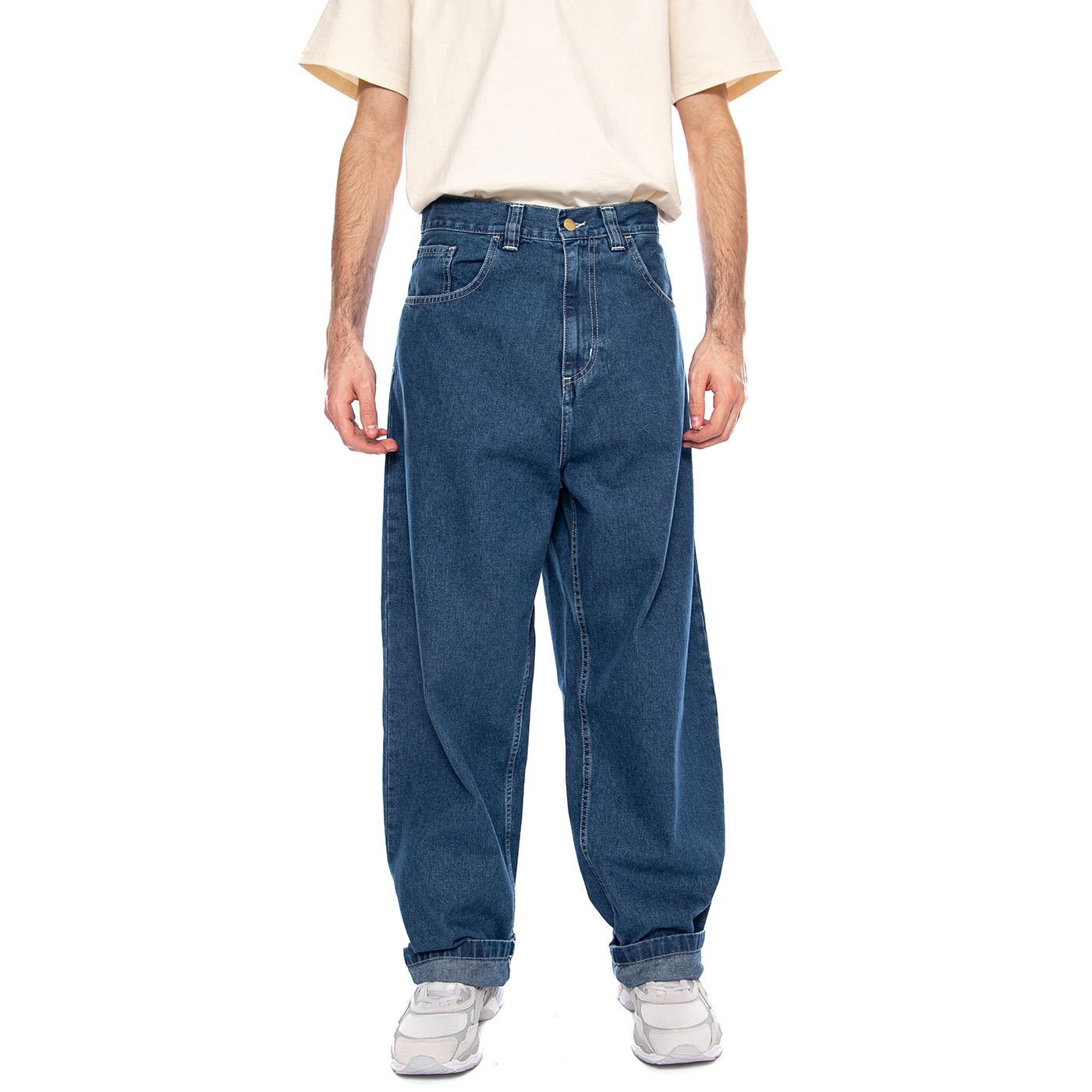 Brandon Pant Blue - Pantaloni Denim Jeans Uomo Blu I036544 0106 CARHARTT WIP 
