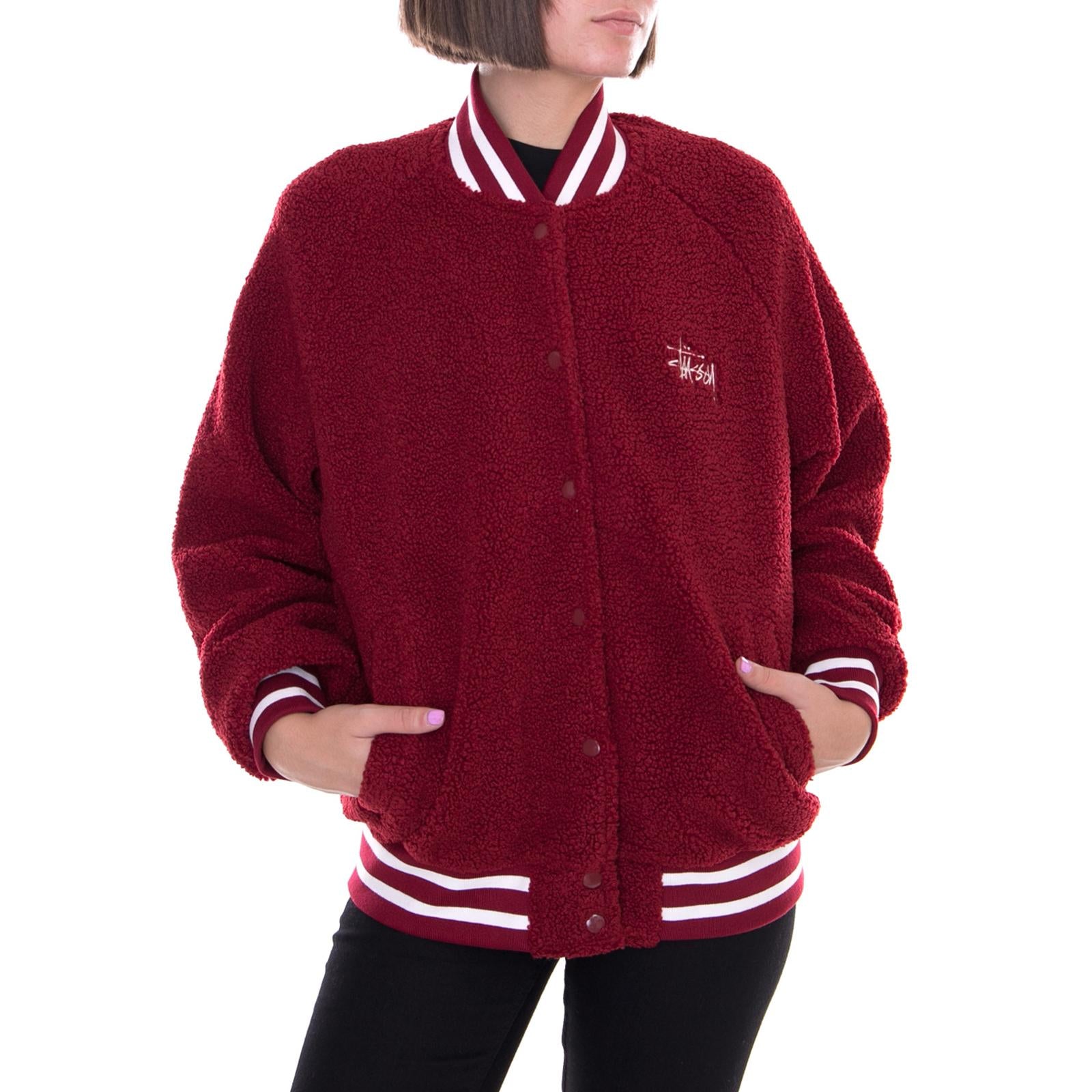  215085-BURGUNDY  STUSSY 