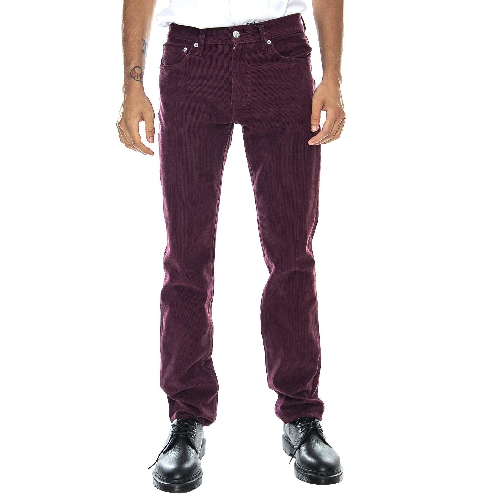 511 Slim Fit - Winetasting Warp - Denim Jeans Uomo Bordeaux 04511-3854 . LEVIS 