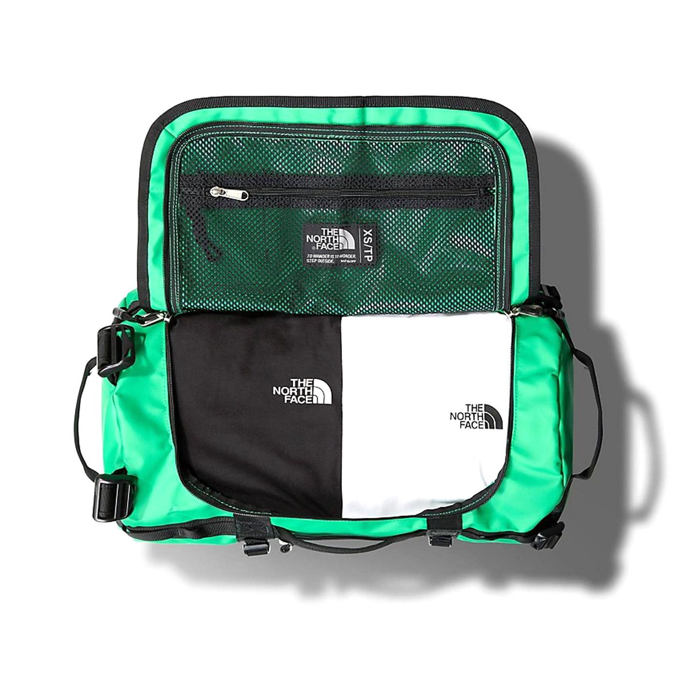 Base Camp Duffle - XS Optic Emerald / TNF Black - Borsa da Viaggio Verde NF0A52SSROJ1  THE NORTH FACE 