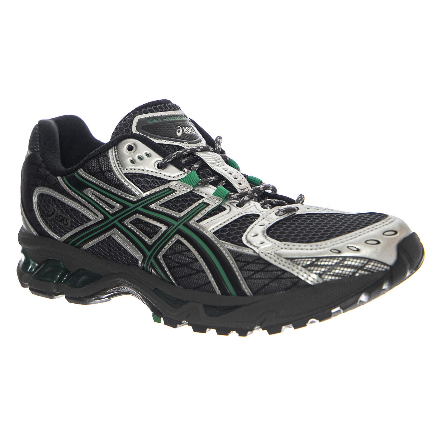 GEL-NIMBUS 10.1 Obsidian Grey / Green Basil Shoes - Scarpe Stringate Uomo Grigio / Multicolore 1203A543-022 . ASICS 
