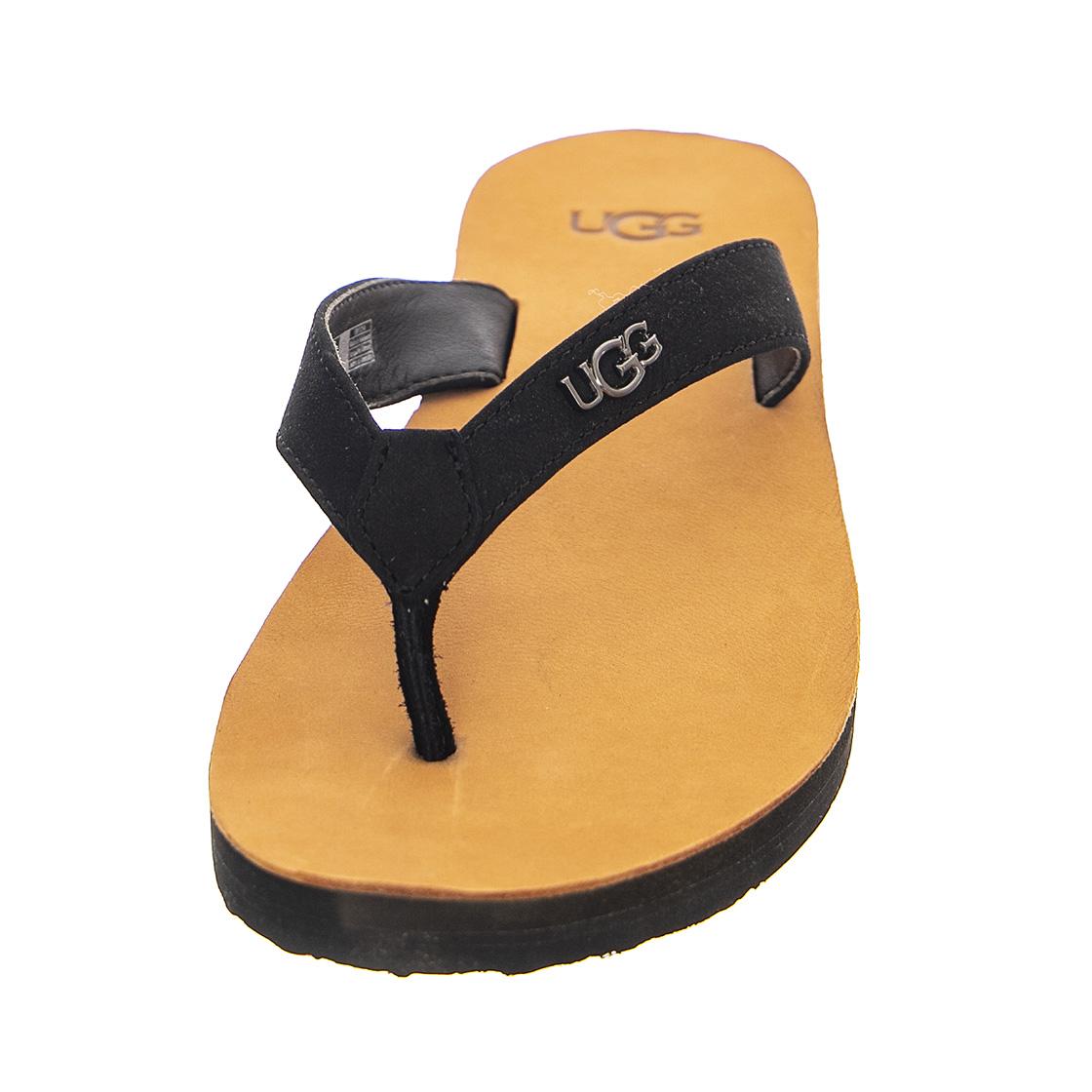 Womens Tawney Logo Black Sandals UGSTAWLBNCK1119997W  UGG 