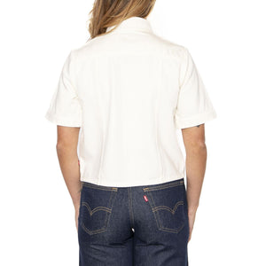 Rinoa Camp Shirt Seeded State - Camicia Maniche Corte Donna Bianca 001SL-0002 . LEVIS 