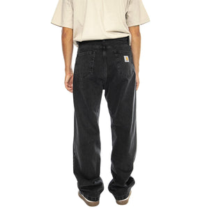 Landon Pant Black stone washed - Pantaloni Uomo Neri I030468.8906 . CARHARTT WIP 