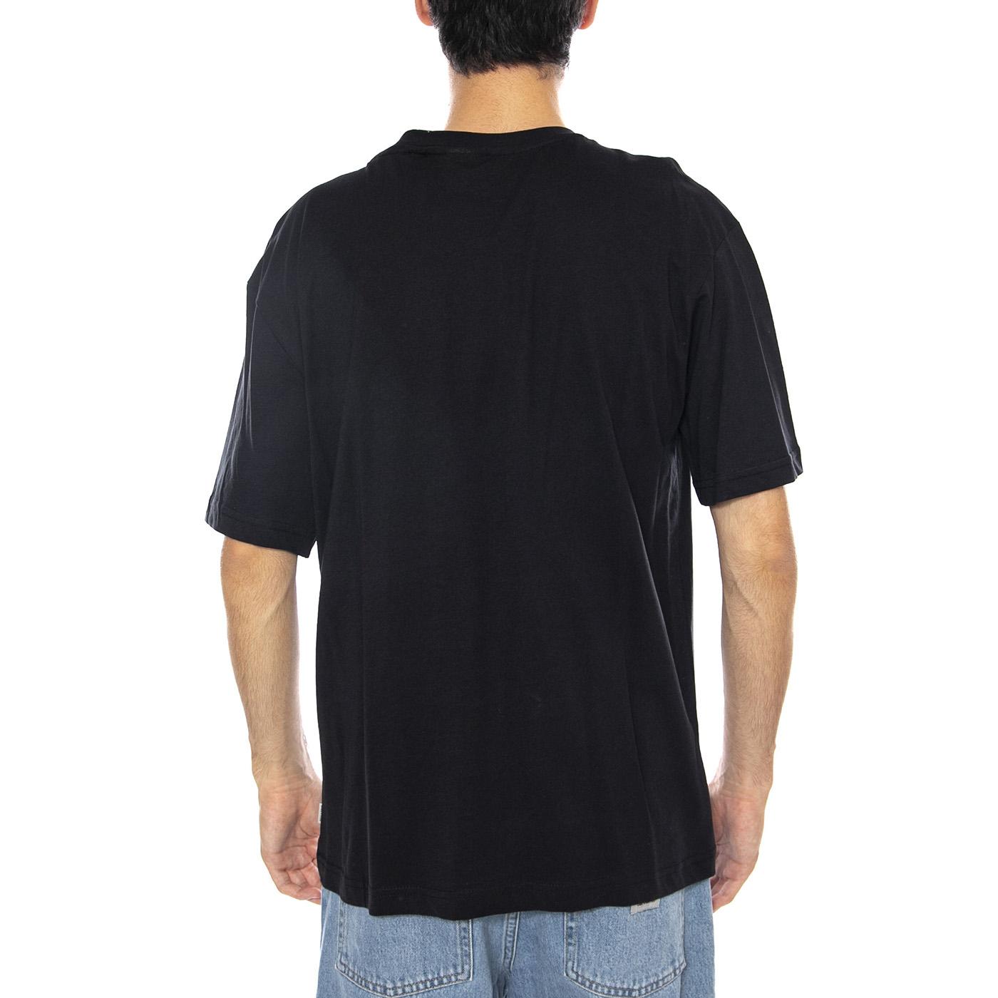 Banksy Ss Rlx Tee Black Road - Maglietta Girocollo Uomo Nera 22035158-4825922 . ONLY & SONS 