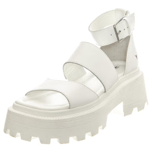 Reveal White Leather - Sandali Donna Bianchi WSSREVEAL-WHI  WINDSOR SMITH 