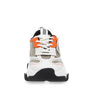 Possession Gry / Wht - Scarpe Stringate Profilo Basso Donna Grigie / Bianche SMPPOSSESSION-GRYWHT  STEVE MADDEN 