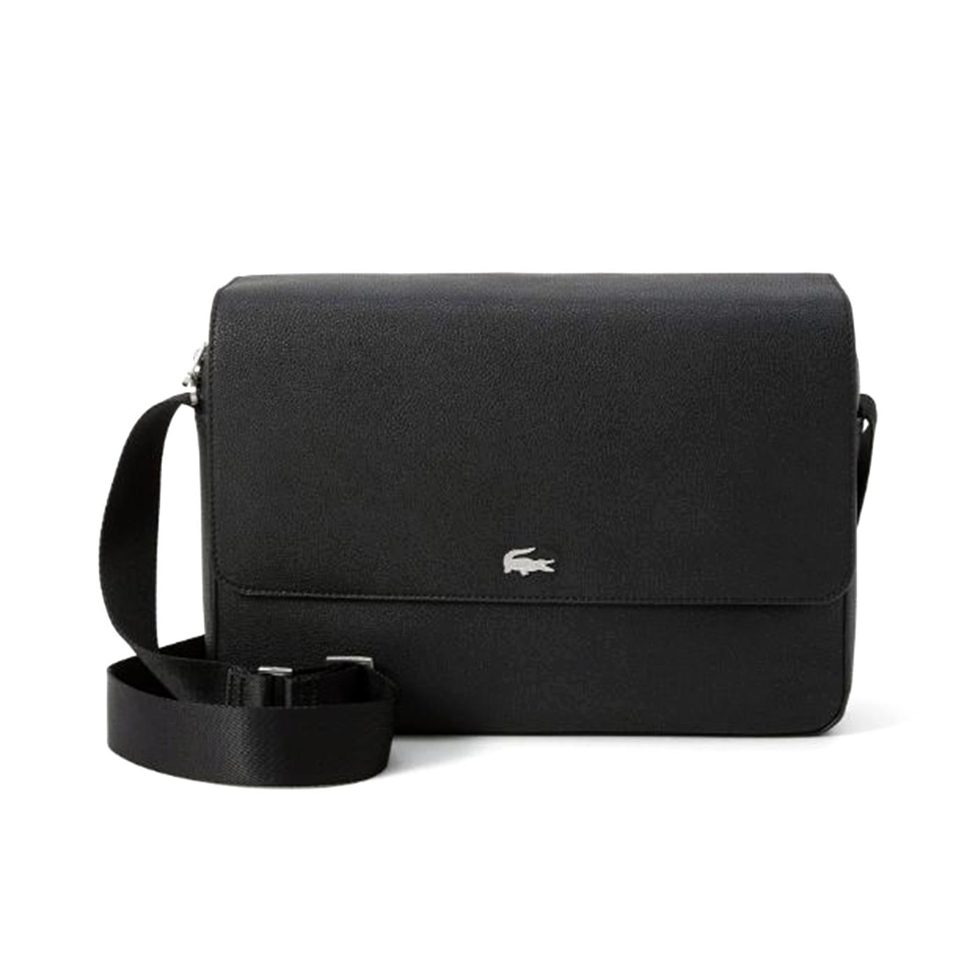 Messenger 000 Black - Borsa a Tracolla Nera NH5163-000 . LACOSTE 