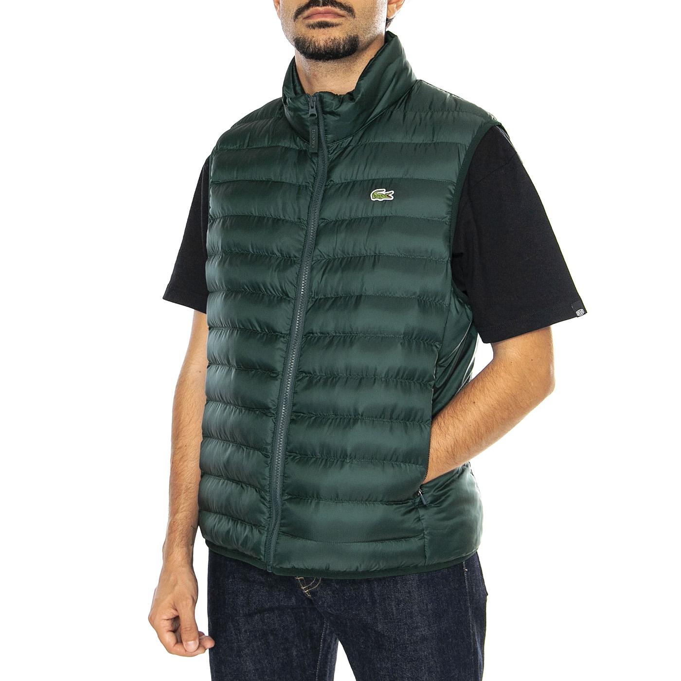 Blusone BH2886-YZP Green - Giacca Smanicata Uomo Verde BH2886-YZP  LACOSTE 