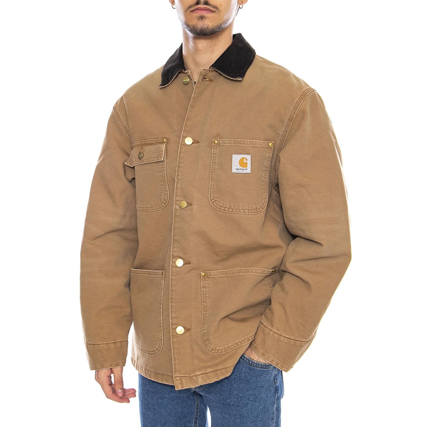 OG Chore Coat Hamilton Brown / Tobacco - Giacca Mrrone I035613.00S4O . CARHARTT WIP 