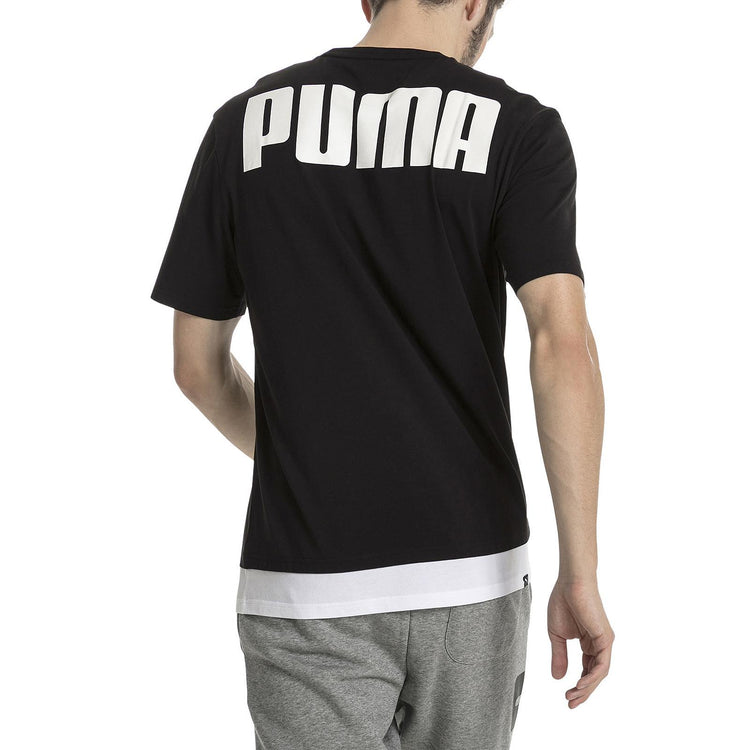Rebel Tee Cotton Black 85006801  PUMA 