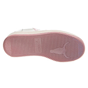 RECHARGE WHITE + PINK HOLO PU - Scarpe Stringate Donna Bianche WSPRECHARGE-WHIPNK . WINDSOR SMITH 