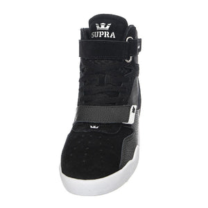 Breaker - Scarpe Stringate Profilo Alto Uomo Nere / Silver 05893-049 . SUPRA 