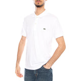 Basic Logo Mc-001 Polo White - Polo Uomo Bianca  Uomo LACOSTE