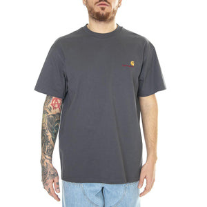 S/S American Script T-Shirt Zeus - Maglietta Girocollo Uomo Bianca I029956.1CQXX  CARHARTT WIP 
