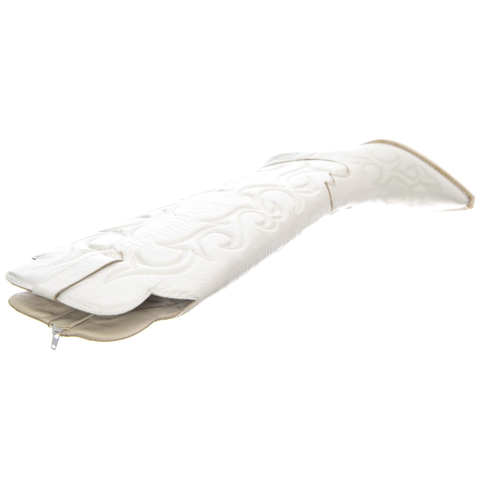  JC-569-14-6 PATENT CRINKLE WHITE  JEFFREY CAMPBELL 
