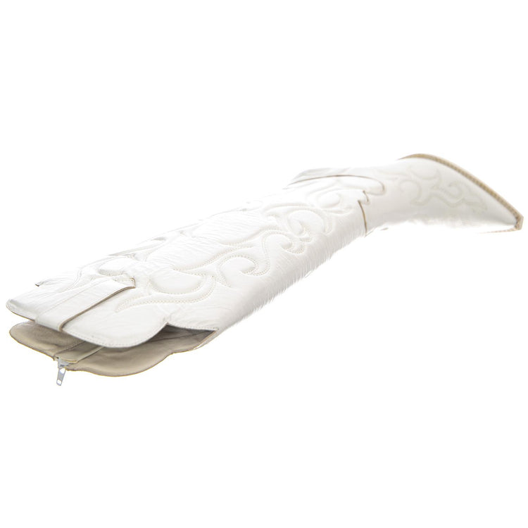  JC-569-14-6 PATENT CRINKLE WHITE  JEFFREY CAMPBELL 