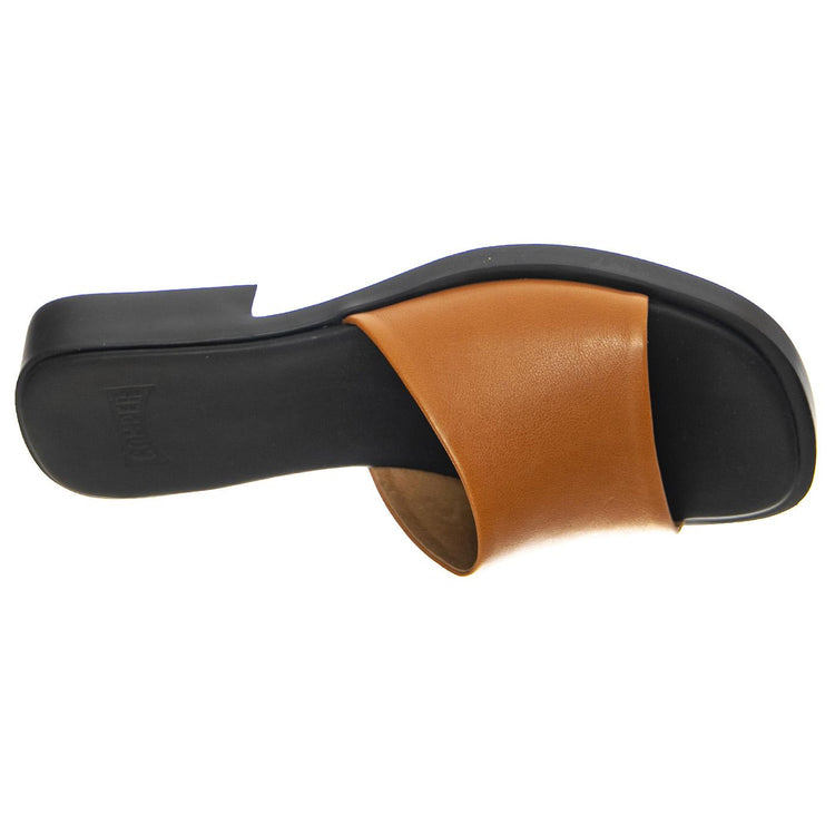 Nami Mimbre / Dana Negro Marrón - Sandali Donna Marroni K201485-005  CAMPER 