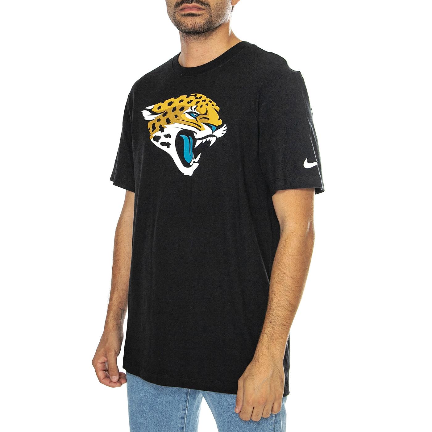 Nike SS Essential Jackson Jaguars Black - Maglietta Girocollo Uomo Nera N199-00A-9N-CLH  NIKE 