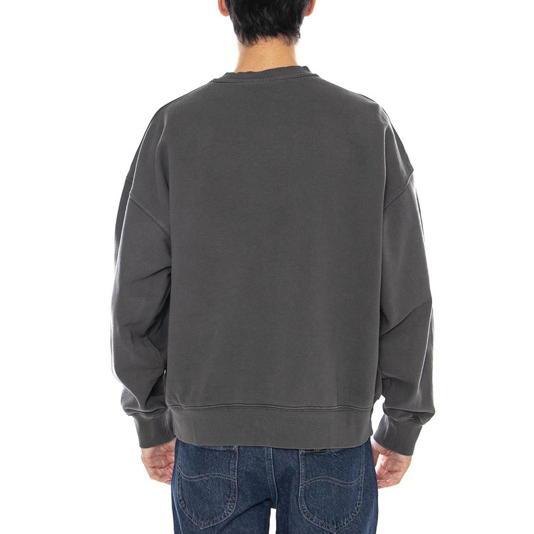 Benton Sweat Graphite - Felpa Girocollo Uomo Grigia I035436.87GD . CARHARTT WIP 
