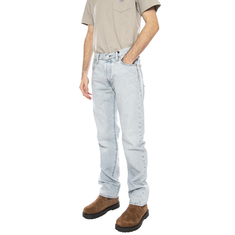 501® Levi's® Original Brightside - Denim Jeans Uomo Blu 00501-3741 Light Indigo LEVIS 