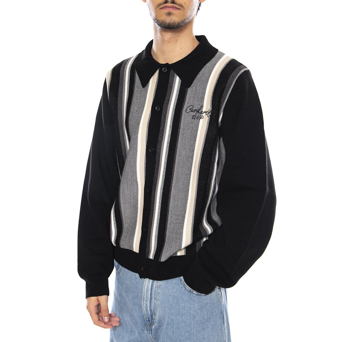 Bainter Cardigan Bainter Stripe, Graphite - Cardigan Uomo Multicolore I035397.3BAXX  CARHARTT WIP 