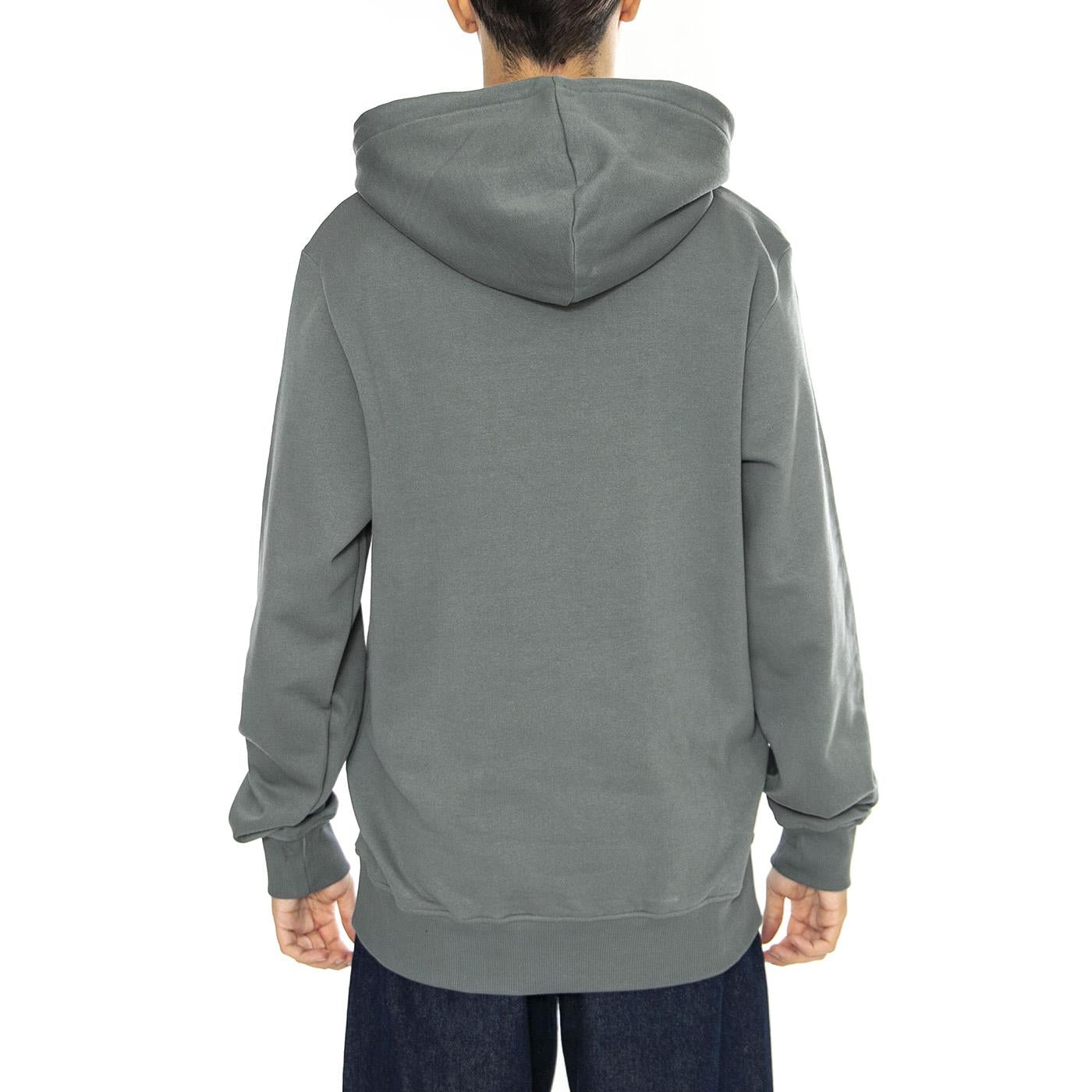 Logo Hoodie Stormy Weather - Felpa con Cappuccio Uomo Grigia 6050126-18-4214  CAT 